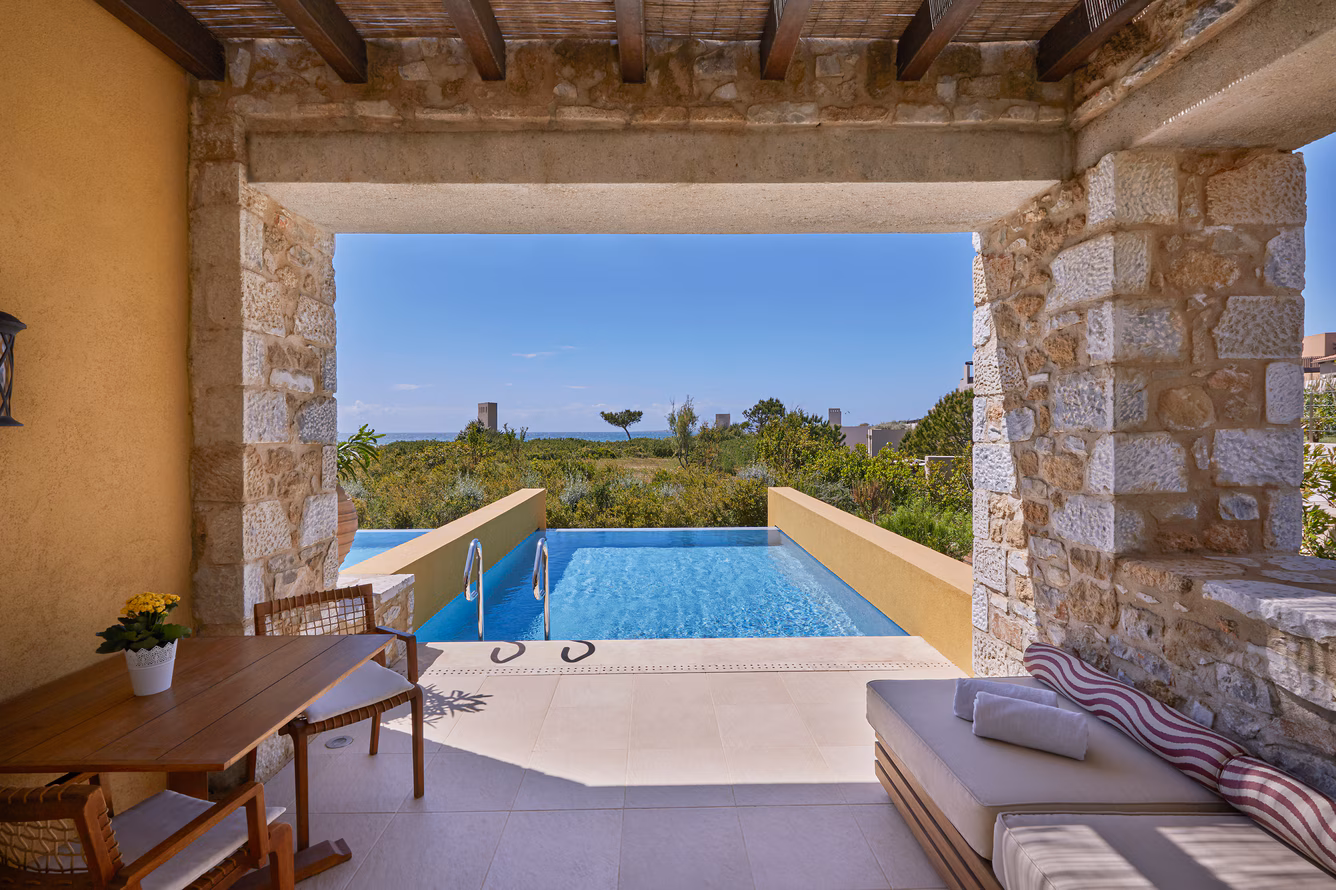 the westin costa navarino garden view guestroom