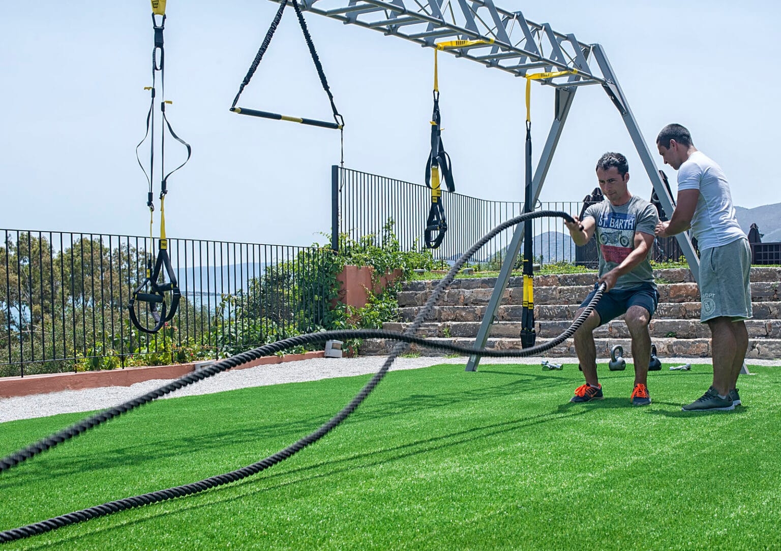 outdoor training 2 trx medium