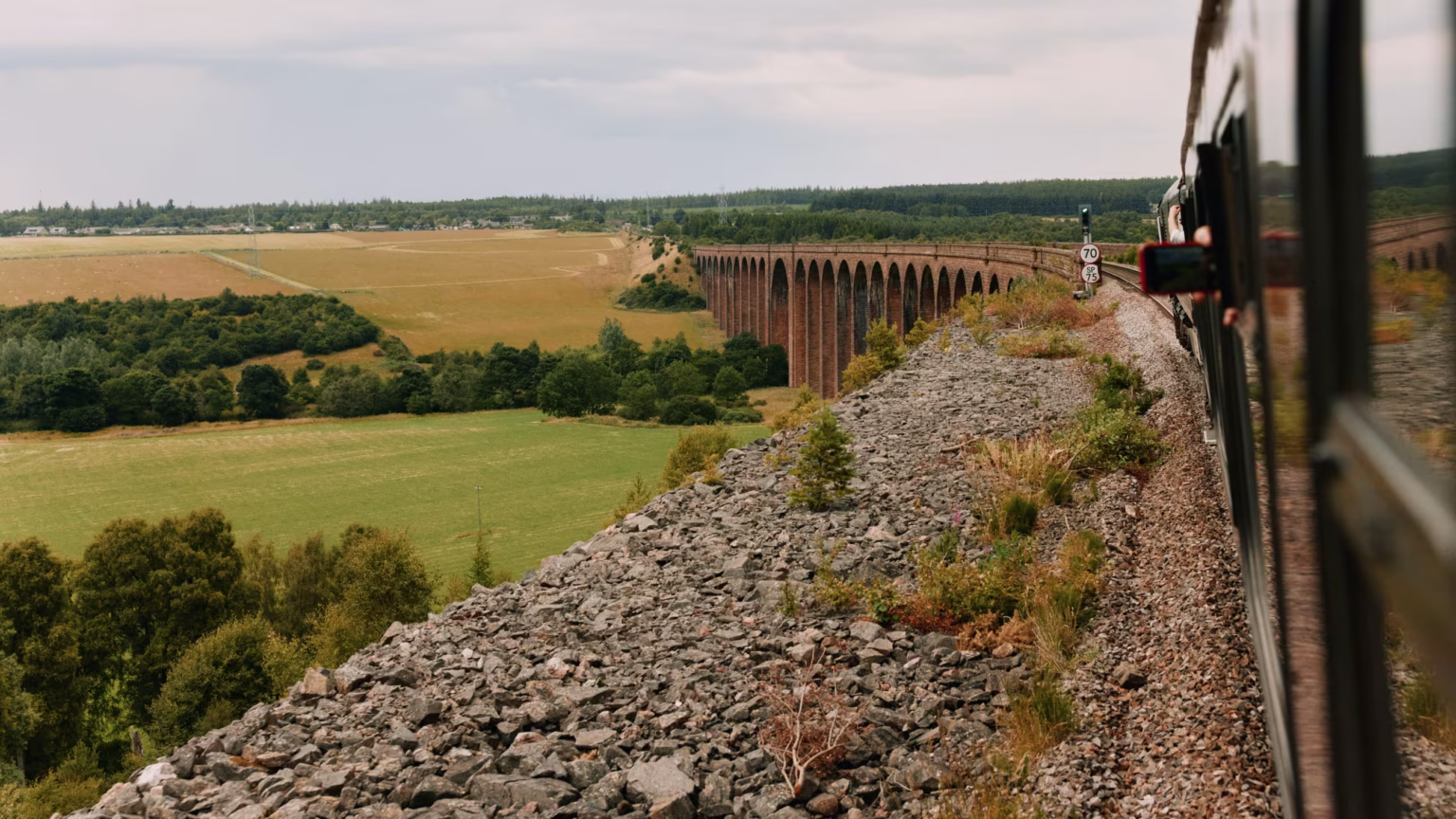 belmond royal scotsman widoki z pociągu 1