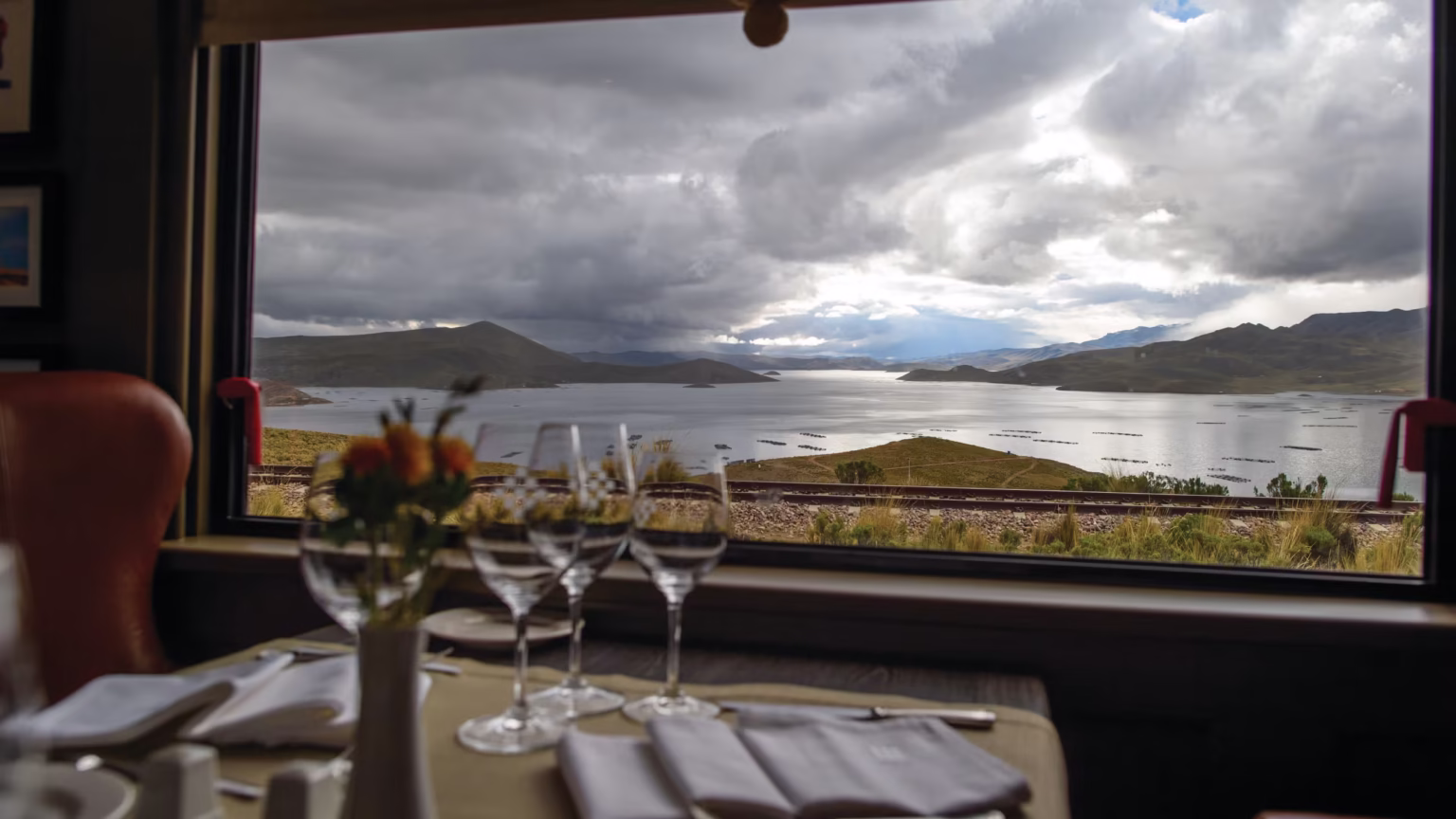 belmond andean explorer restauracja z widokiem