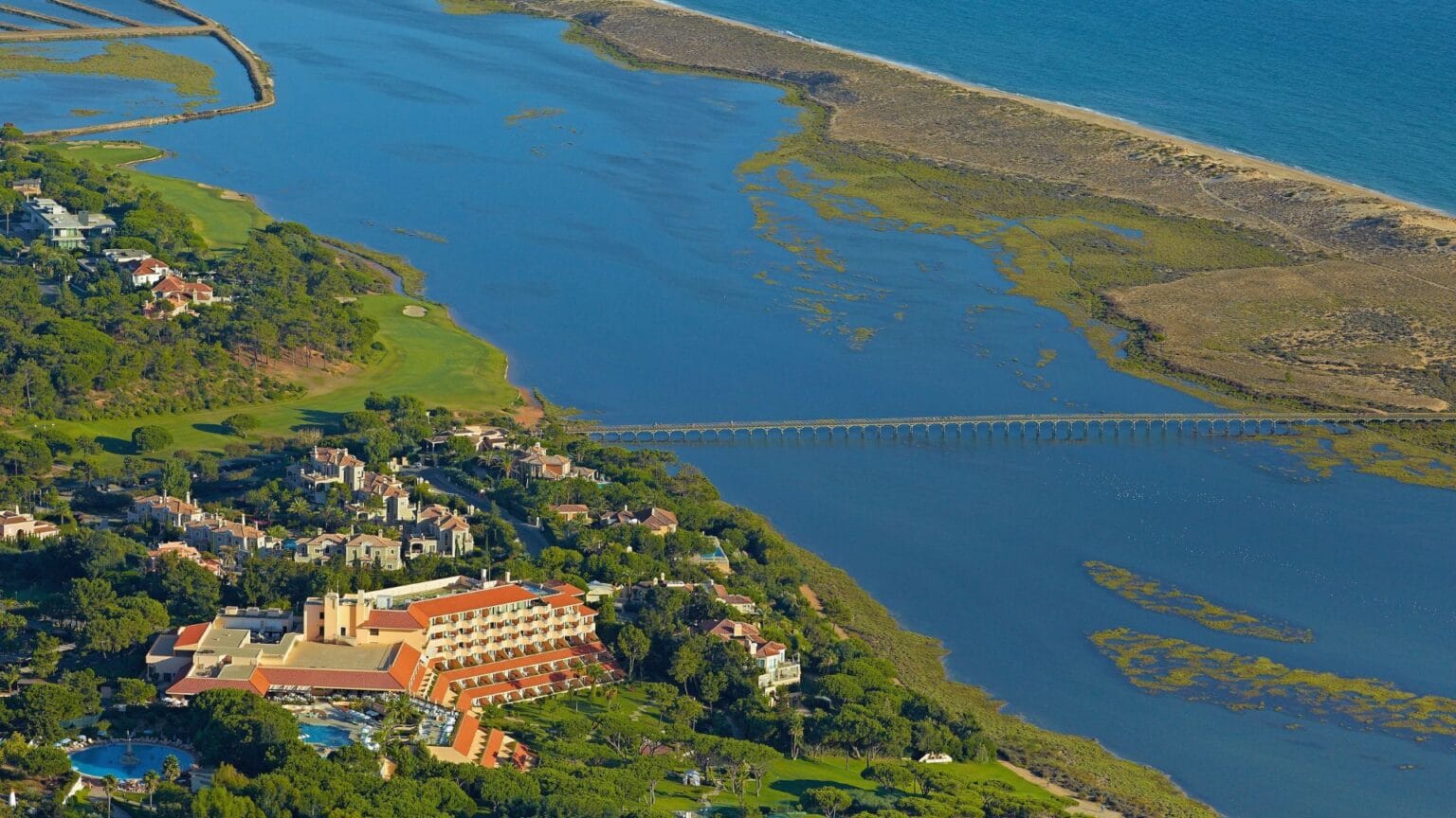 hotel quinta do lago widok z góry