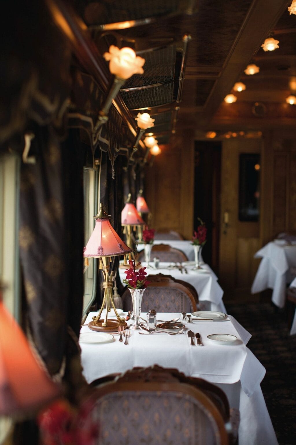 eastern & oriental express belmond dining