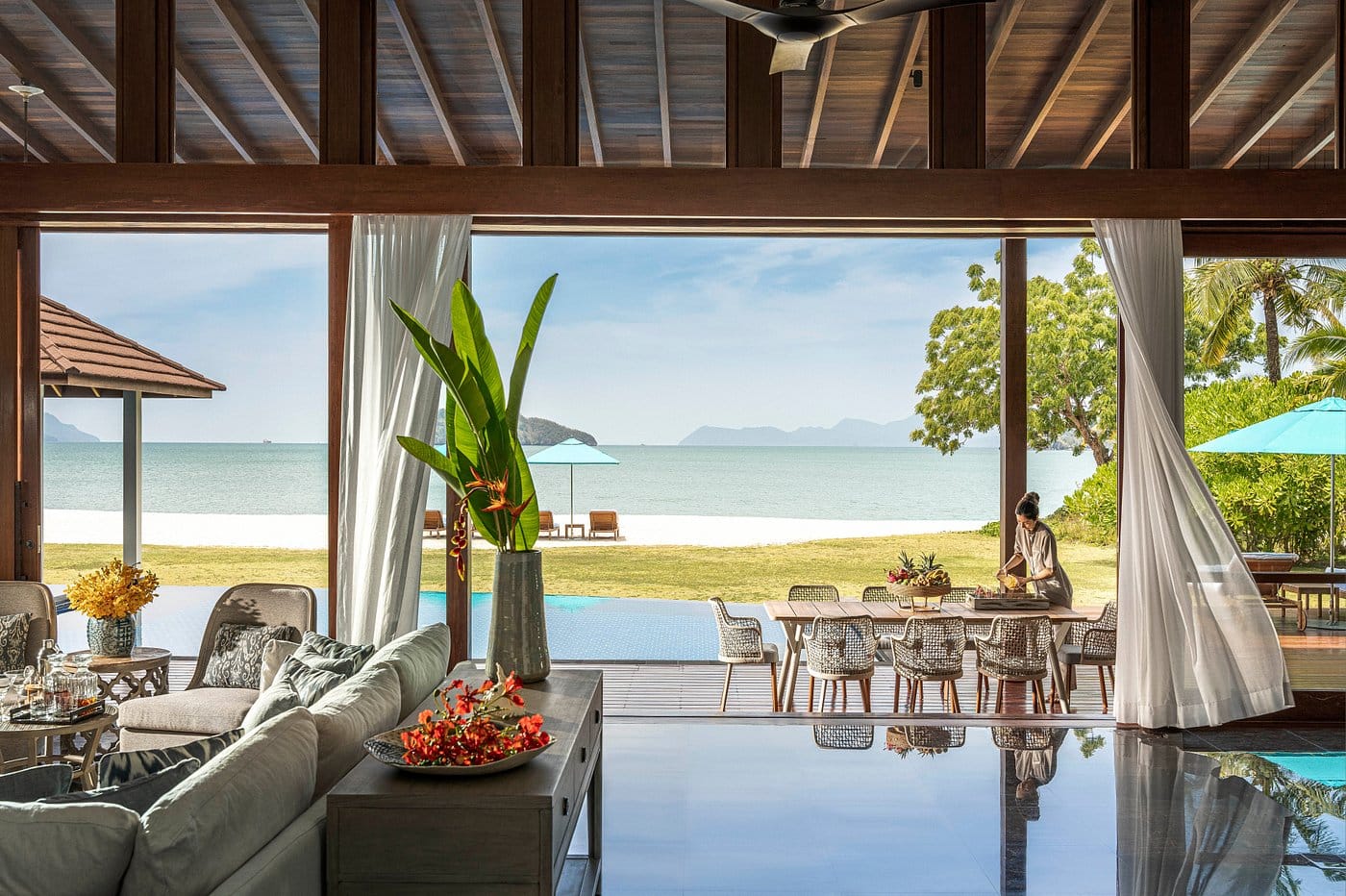 four seasons langkawi imperial villa living