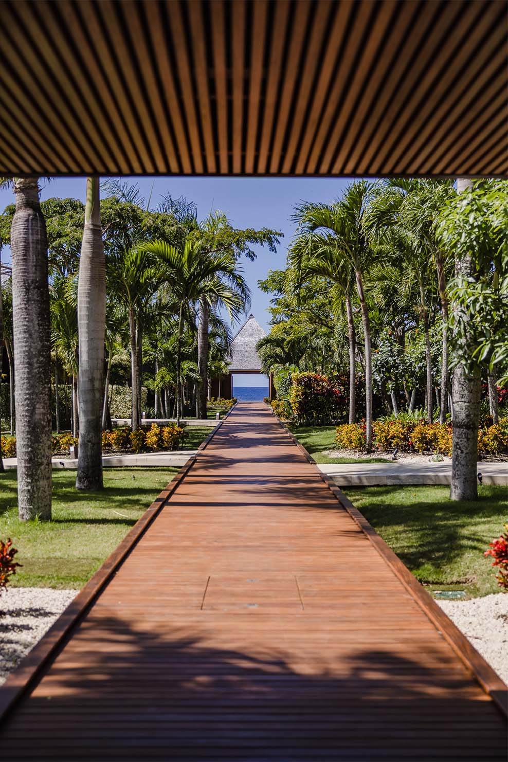 ani dominican republic resort event pavilion widok z arrival pavilion