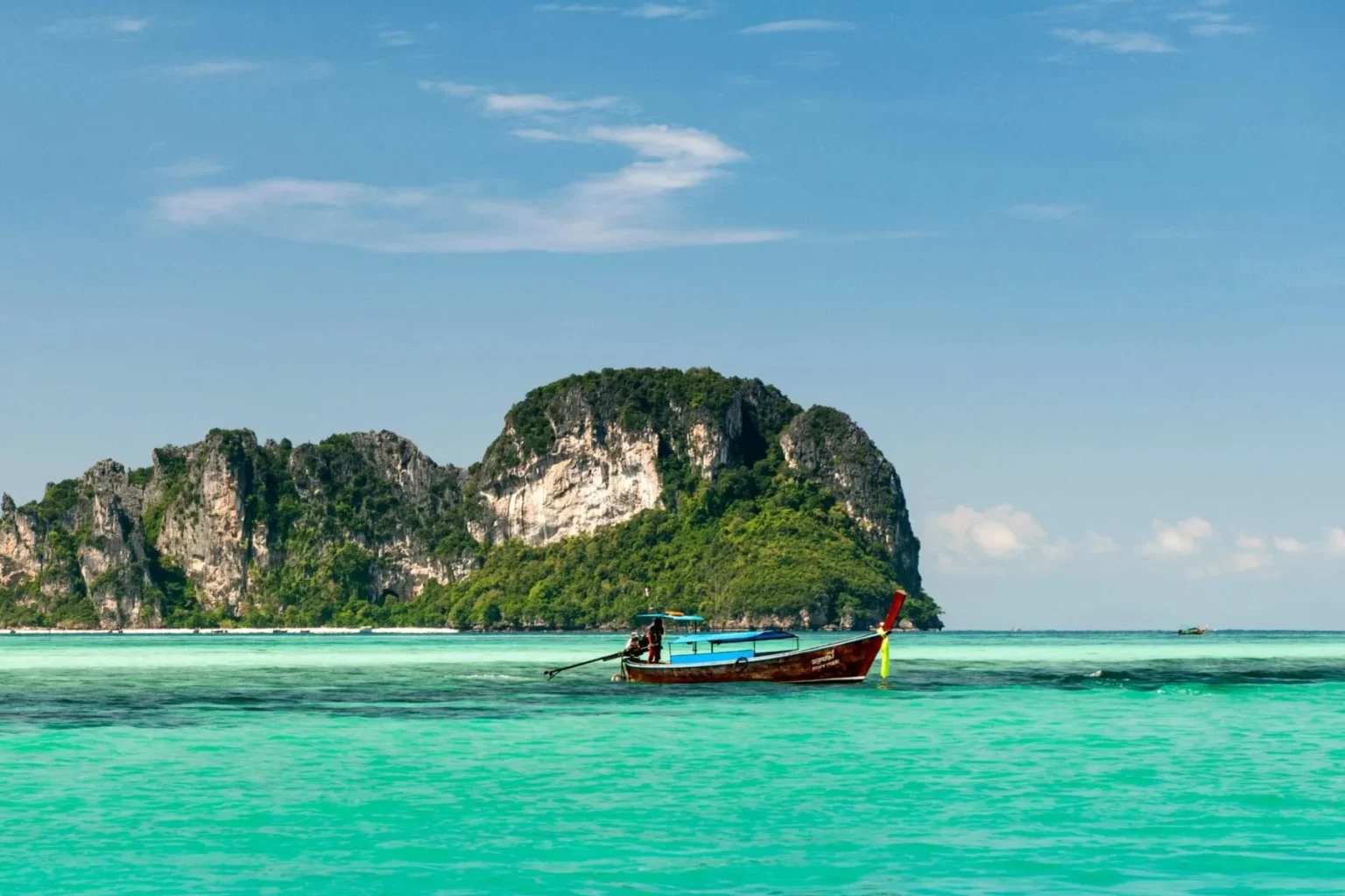 ani thailand view of mosquito island from bamboo island 2
