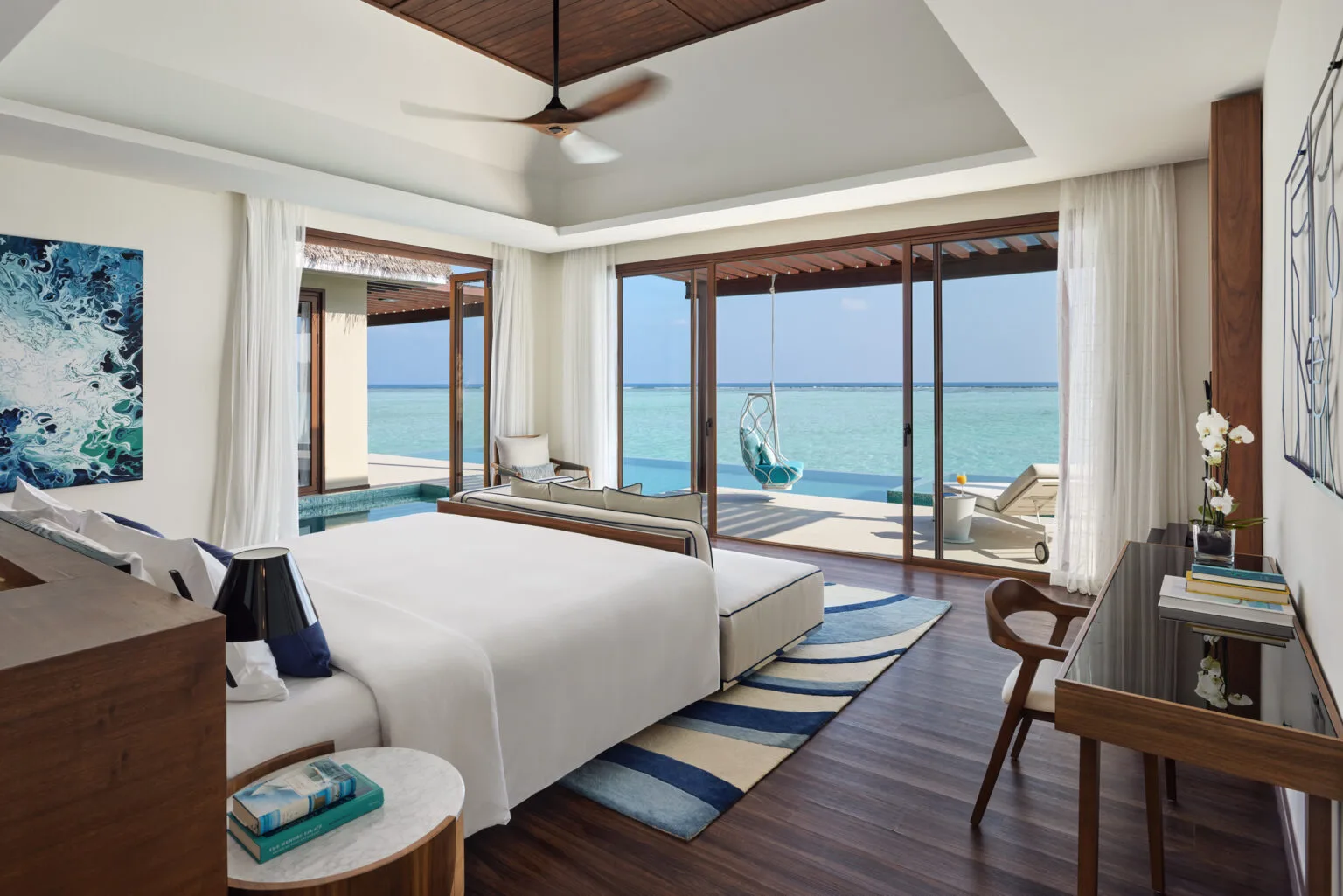 niyama private islands one bedroom ocean pool pavilion bedroom