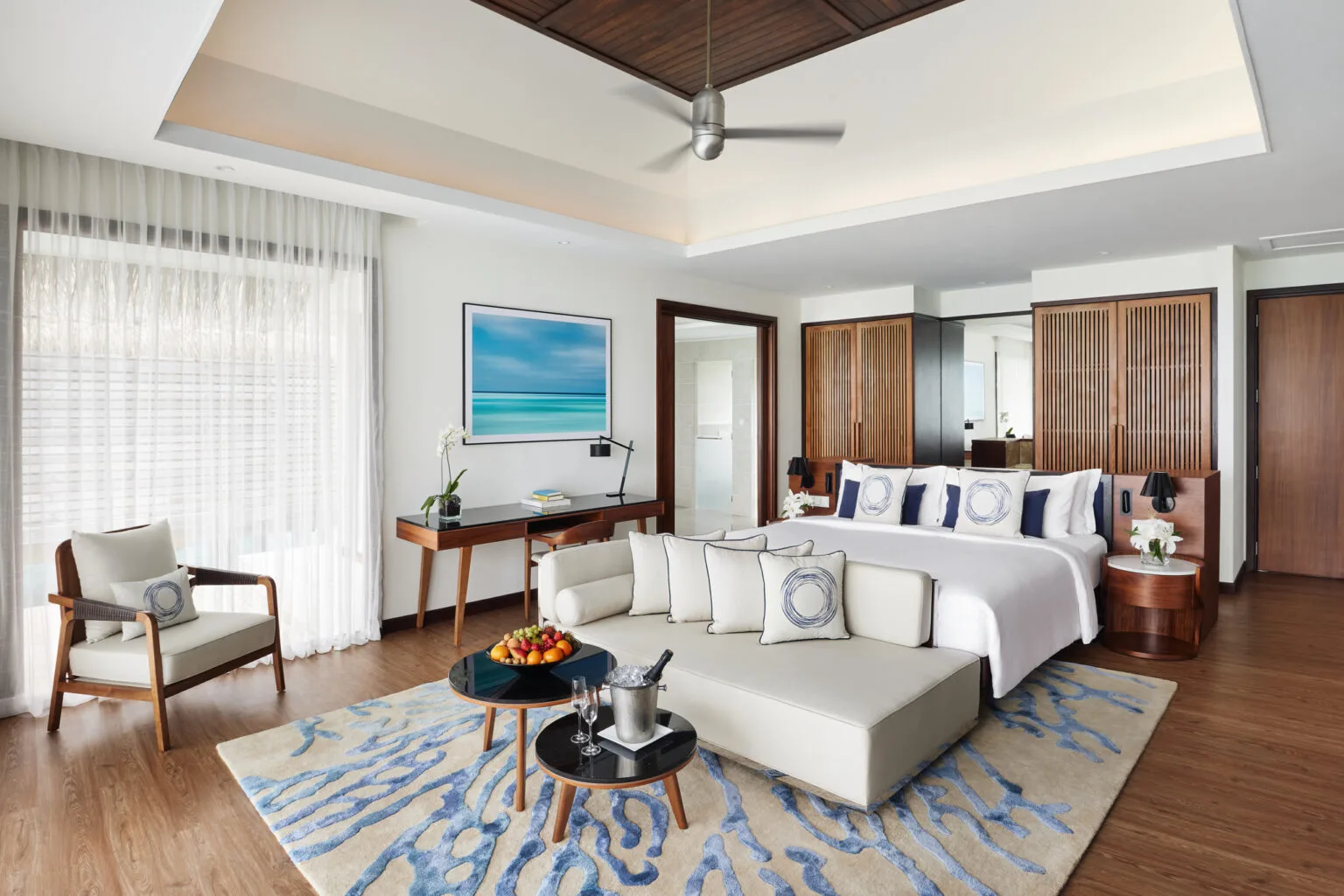 niyama private islands over pool villa bedroom 2