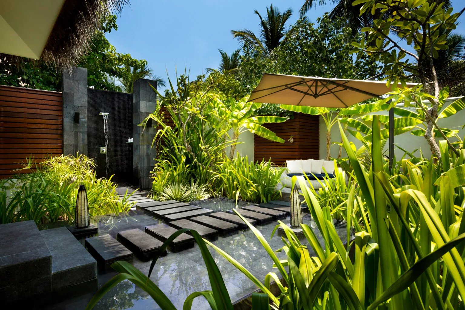 niyama private islands maldives one bedroom beach pool pavilion outdoor shower (1)