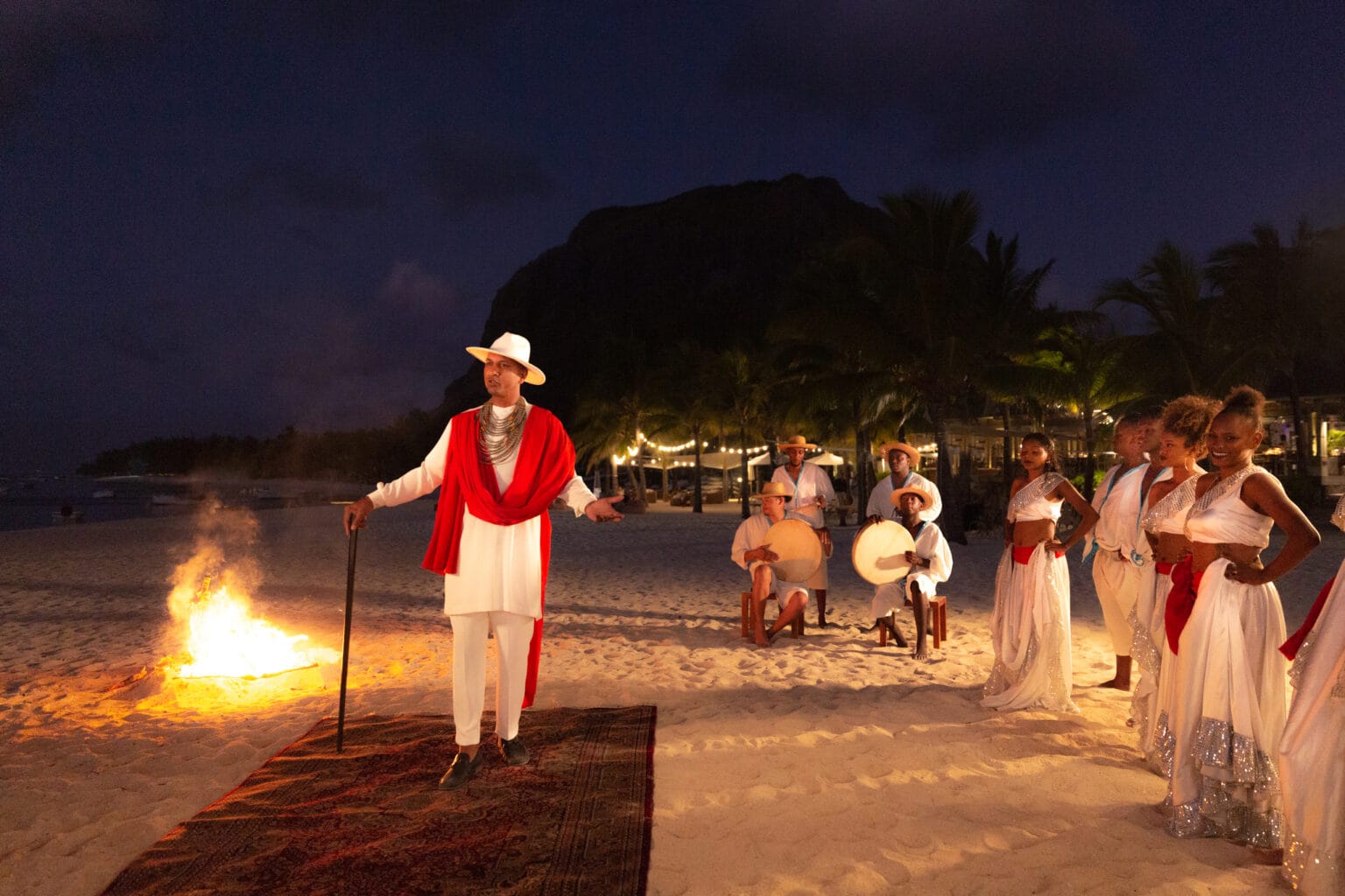 the st. regis le morne resort mauritius wieczór