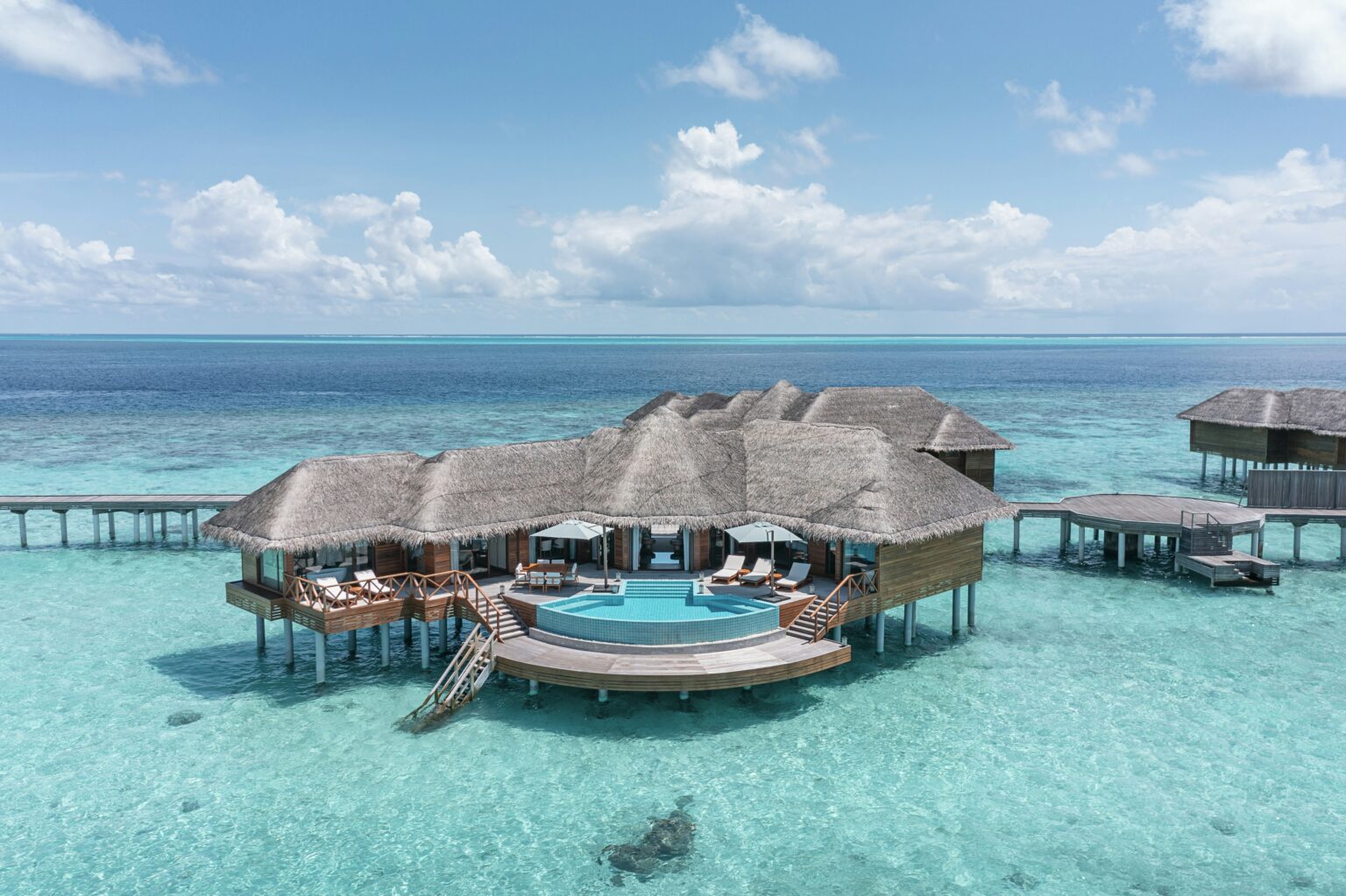 huvafen fushi huvafen fushi 2 bedroom overwater pavilion with outdoor pool
