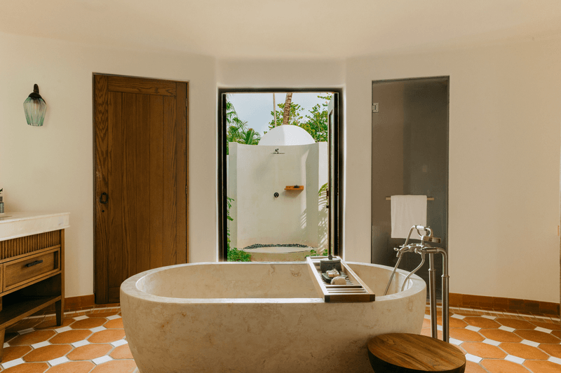belmond maroma pavo real suite łazienka