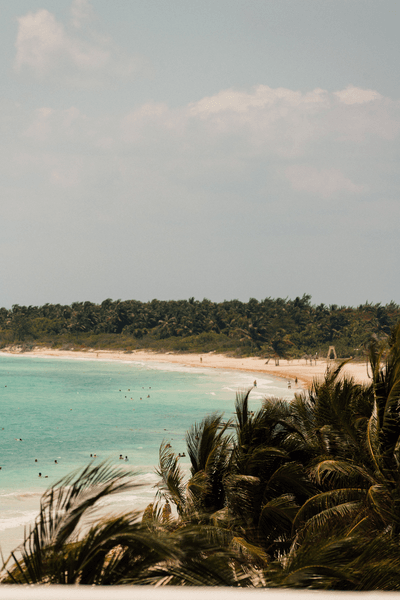 belmond maroma widok na plażę i palmy