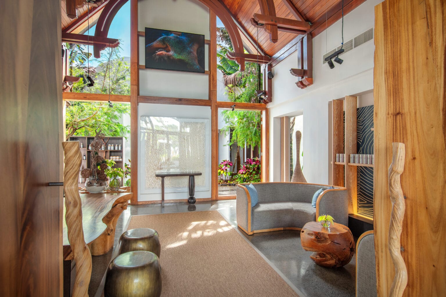 shangri la le touessrok mauritius chi the spa lobby