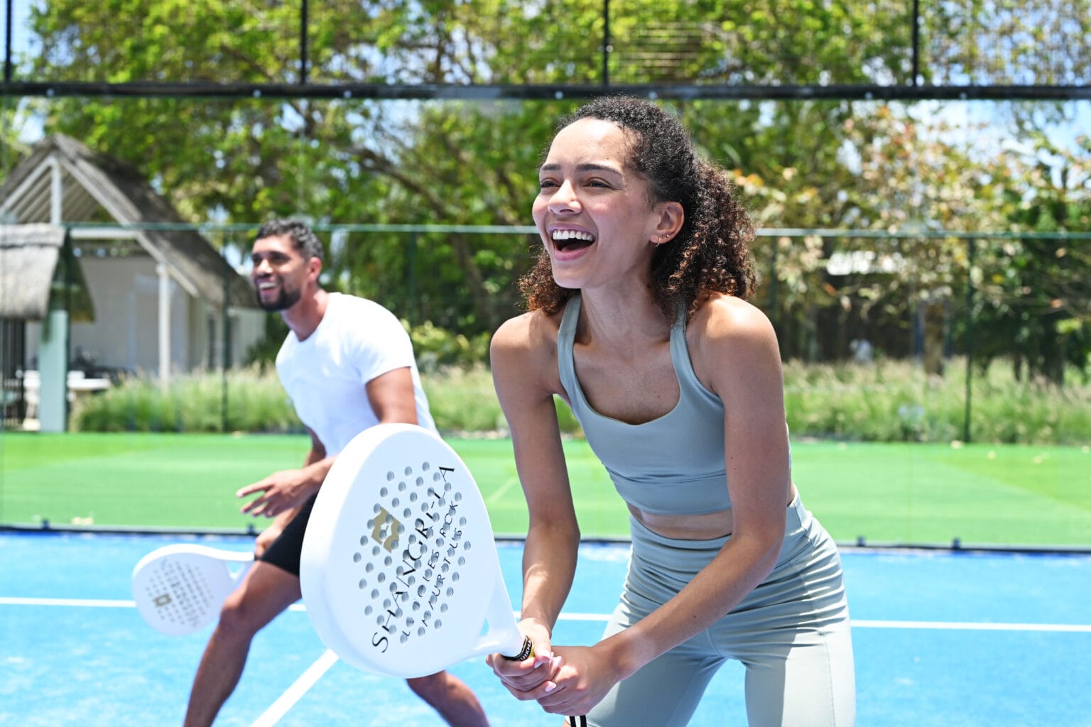 shangri la le touessrok mauritius padel
