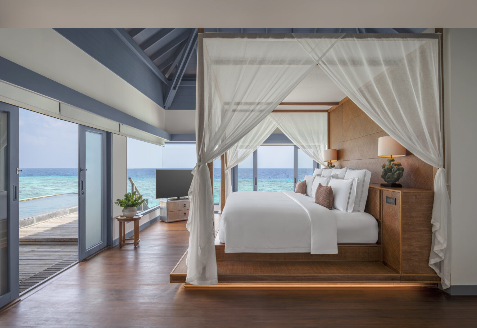 ak mlehp overwater two bedrooms master bedroom