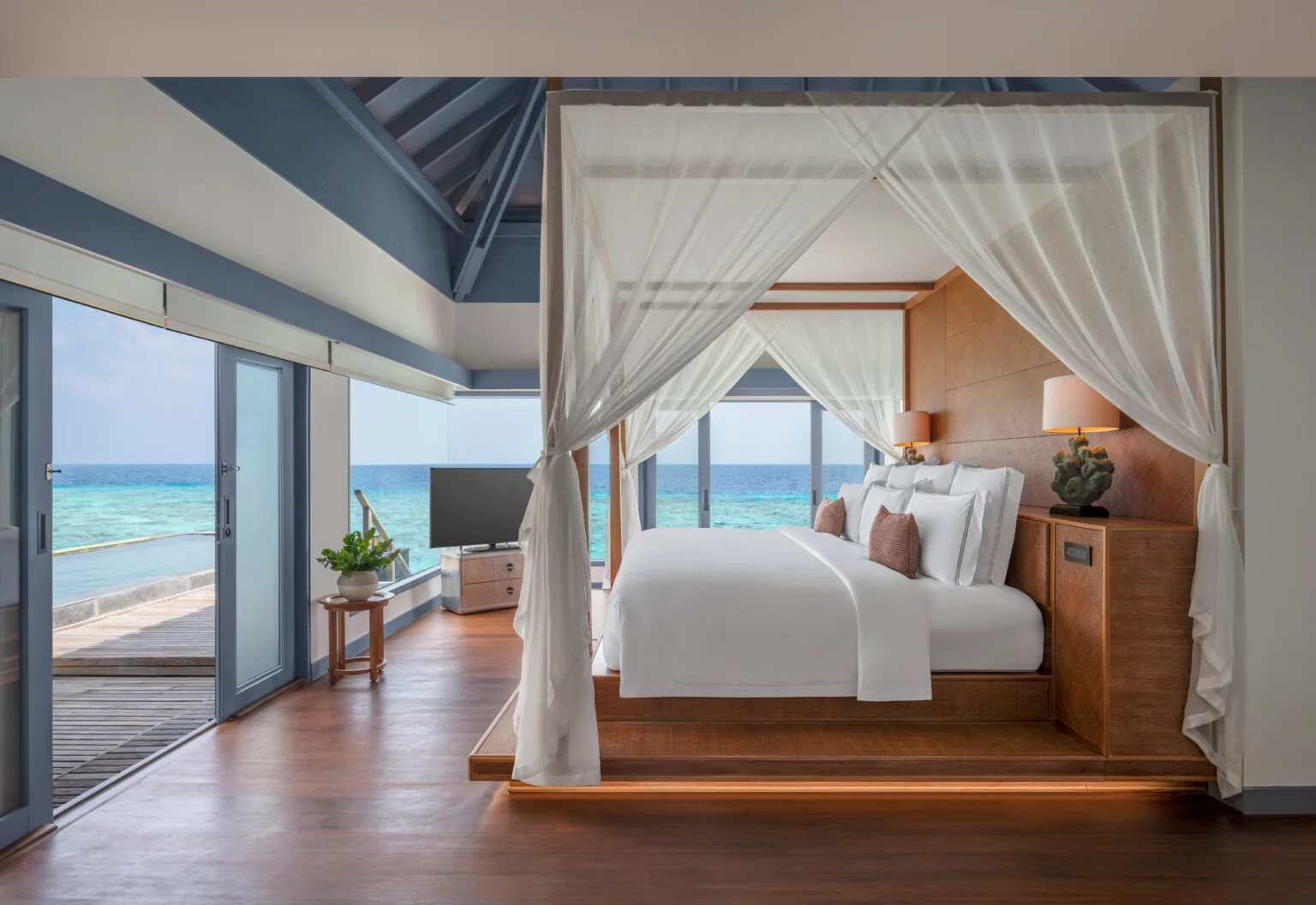 ak mlehp overwater two bedrooms master bedroom