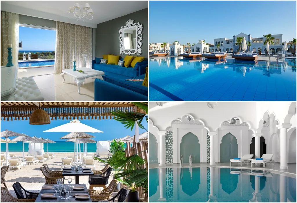 Top 15 best hotels in Greece with private pool in the room,Trips to Greece with CARTER® - deluxe hotels, the best holiday offers in villas with pools for 2026/2027, luxury hotels with villas and rooms with private pools in Greece - ranking: 1. Santa Marina, a Luxury Collection Resort, Mykonos, Zakynthos, the best holidays in Greece 2026/2027 with a travel agency CARTER