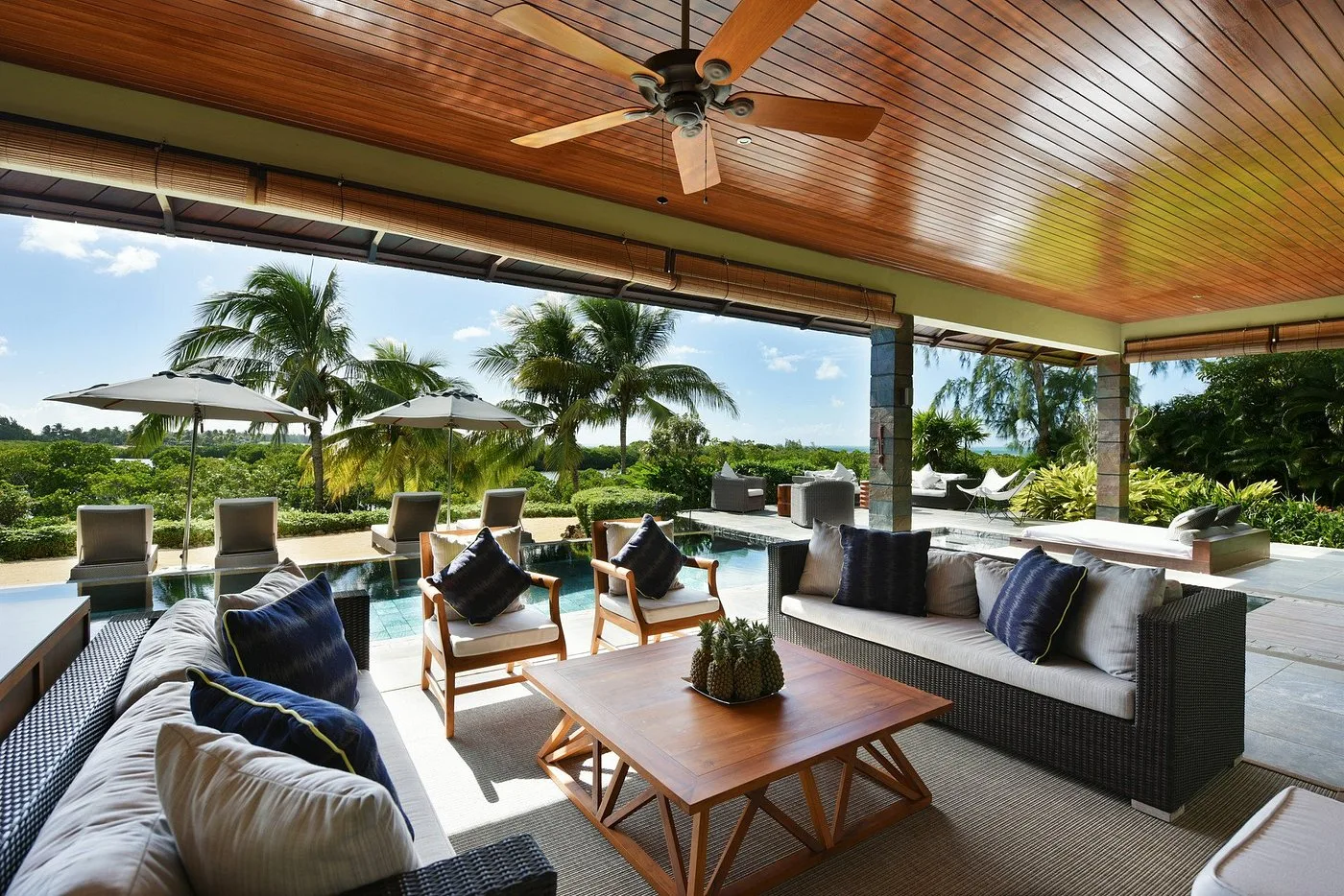 five bedroom pool villa