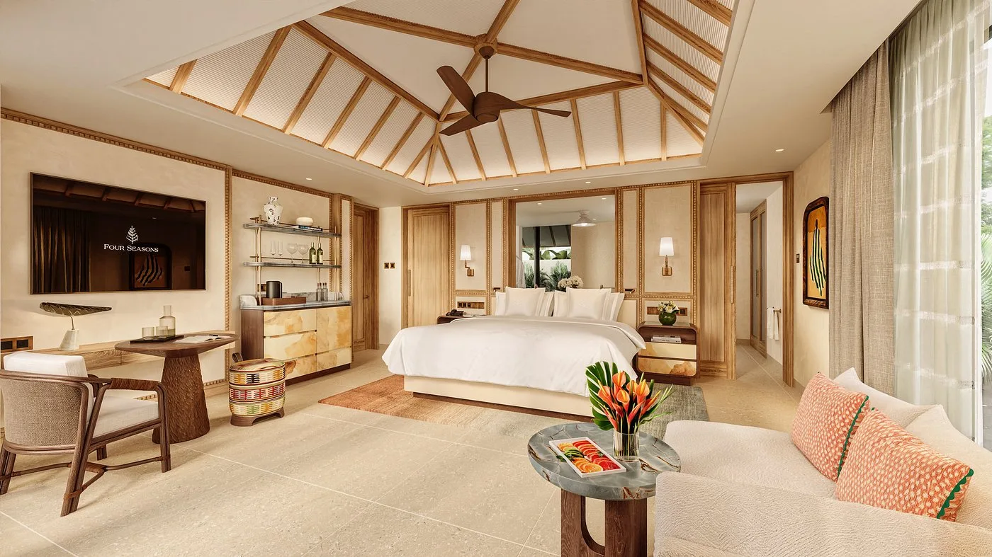 one bedroom villa bedroom