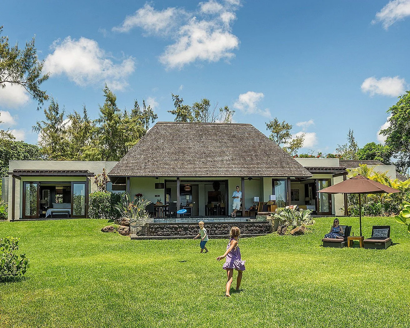 three bedroom pool villa