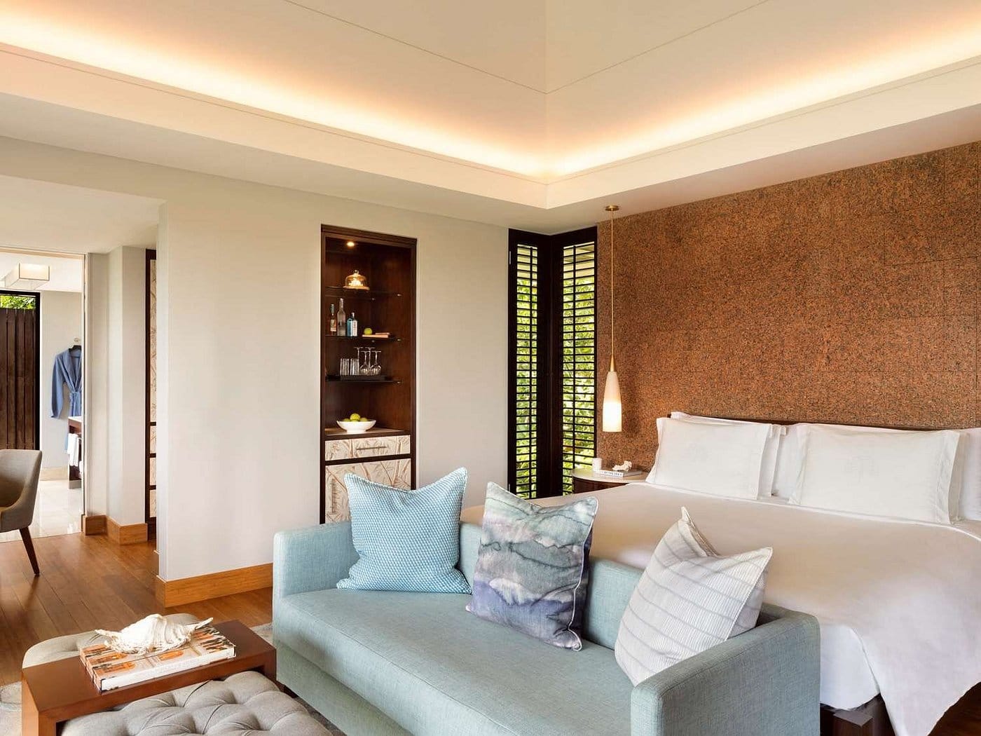 raffles seychelles sypialnia