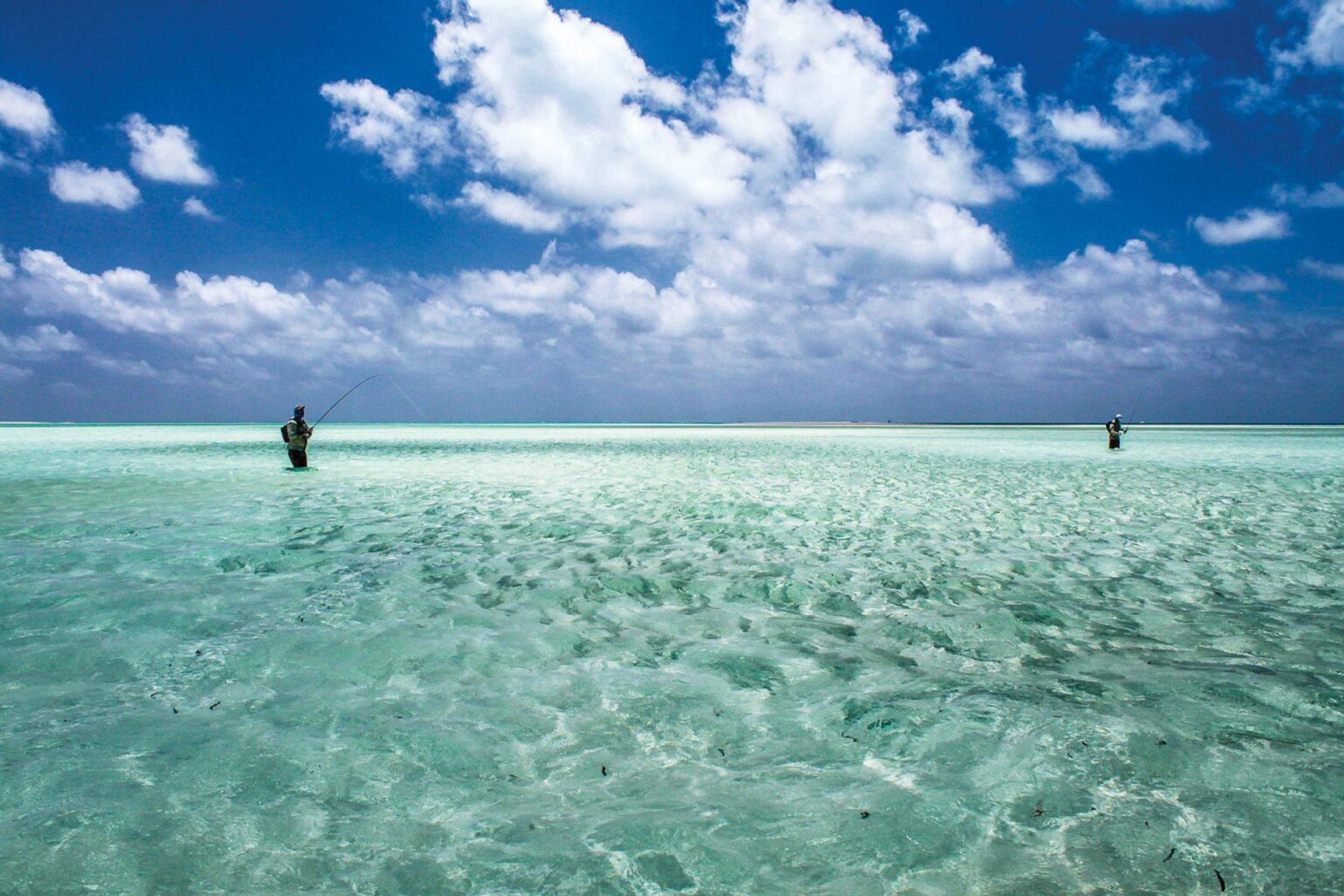 turkusowa woda i plaża
