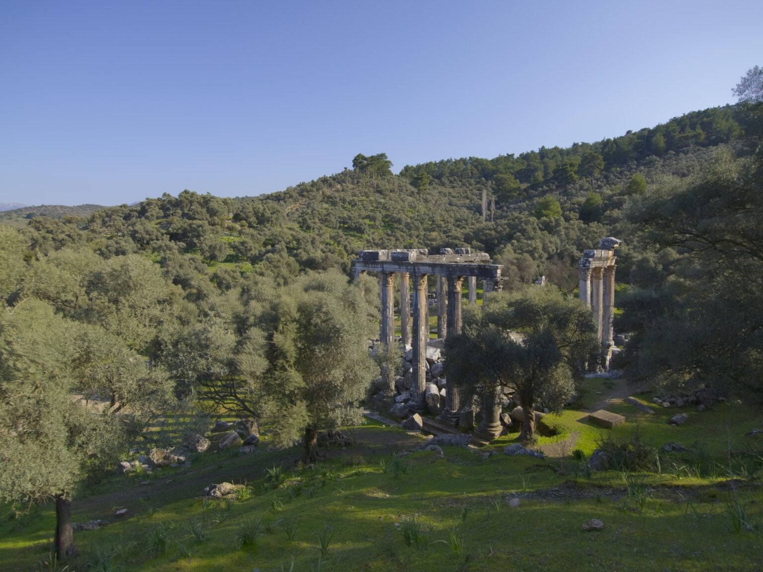 widok na góry w turcji