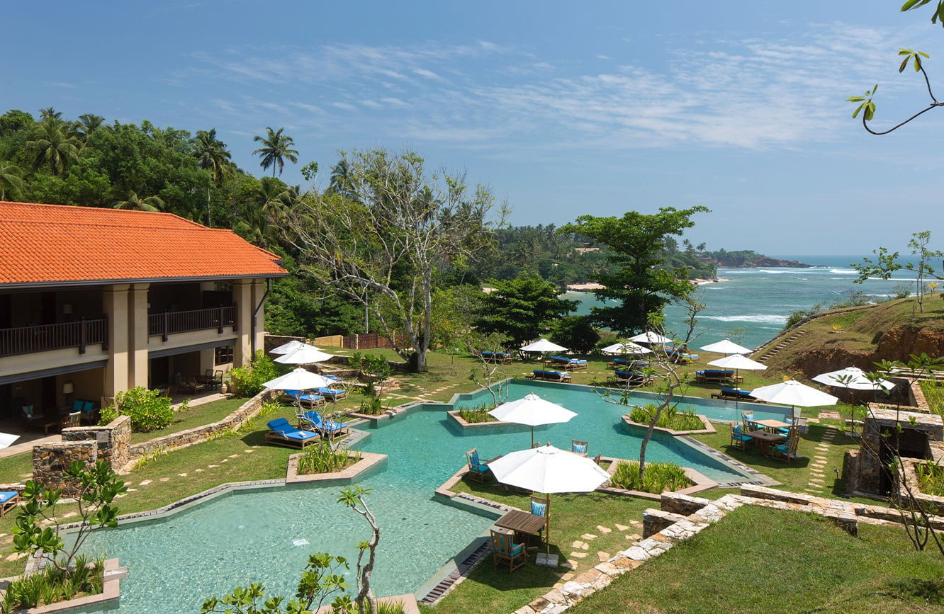 Hotel Cape Weligama basen zewnętrzny