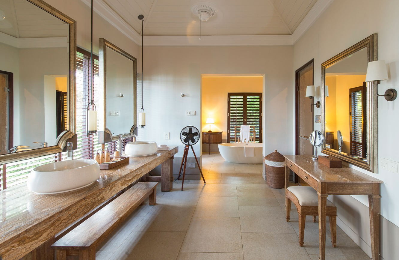 Hotel Cape Weligama duża łazienka