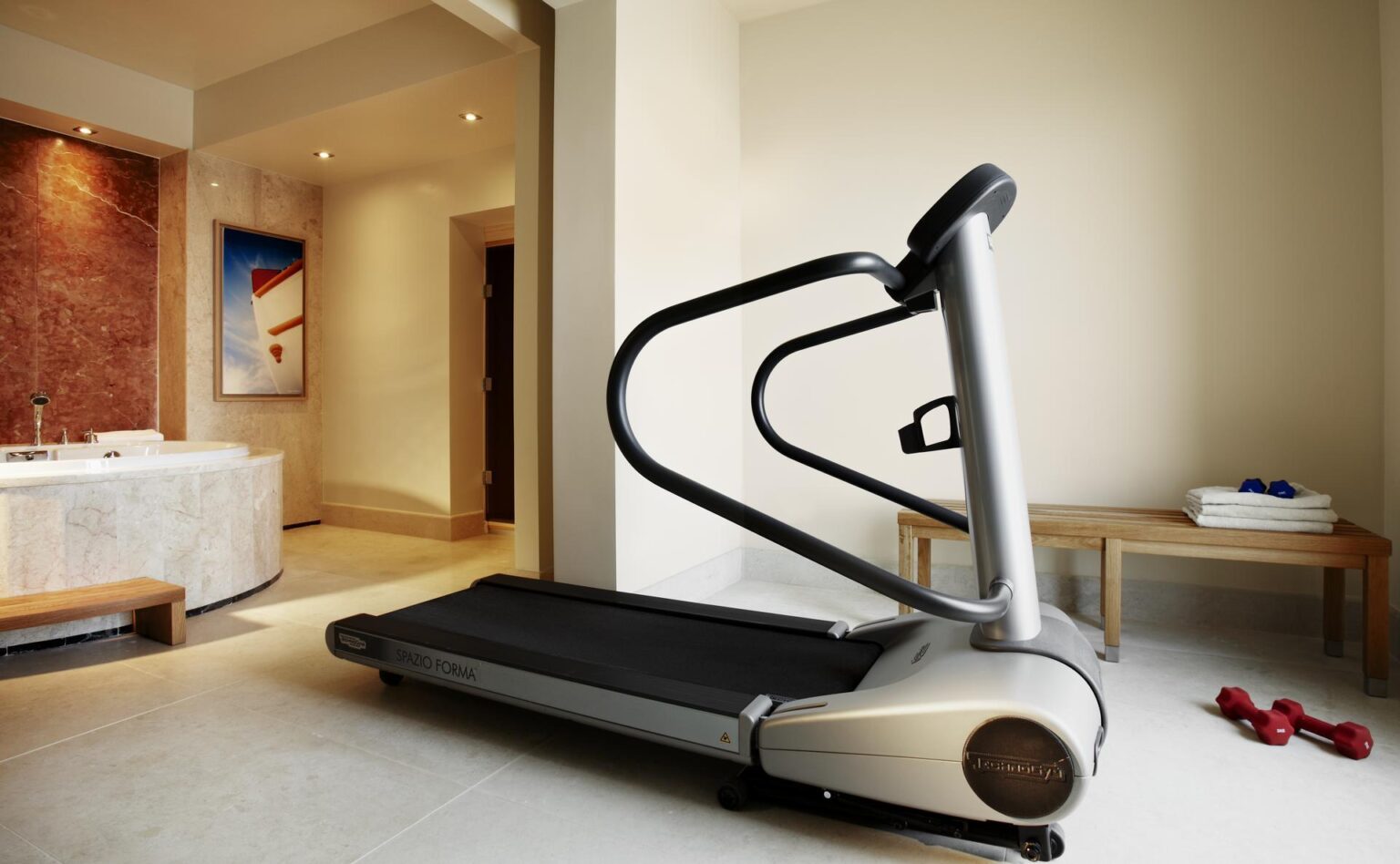 bieżnia w hotelu Daios Cove