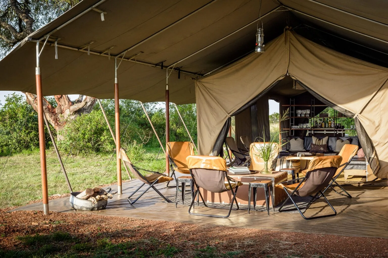 Singita Explore luksusowe namioty