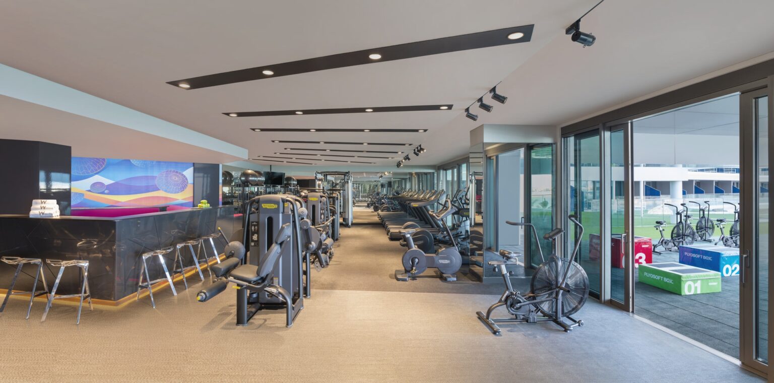 silownia w W Dubai – The Palm