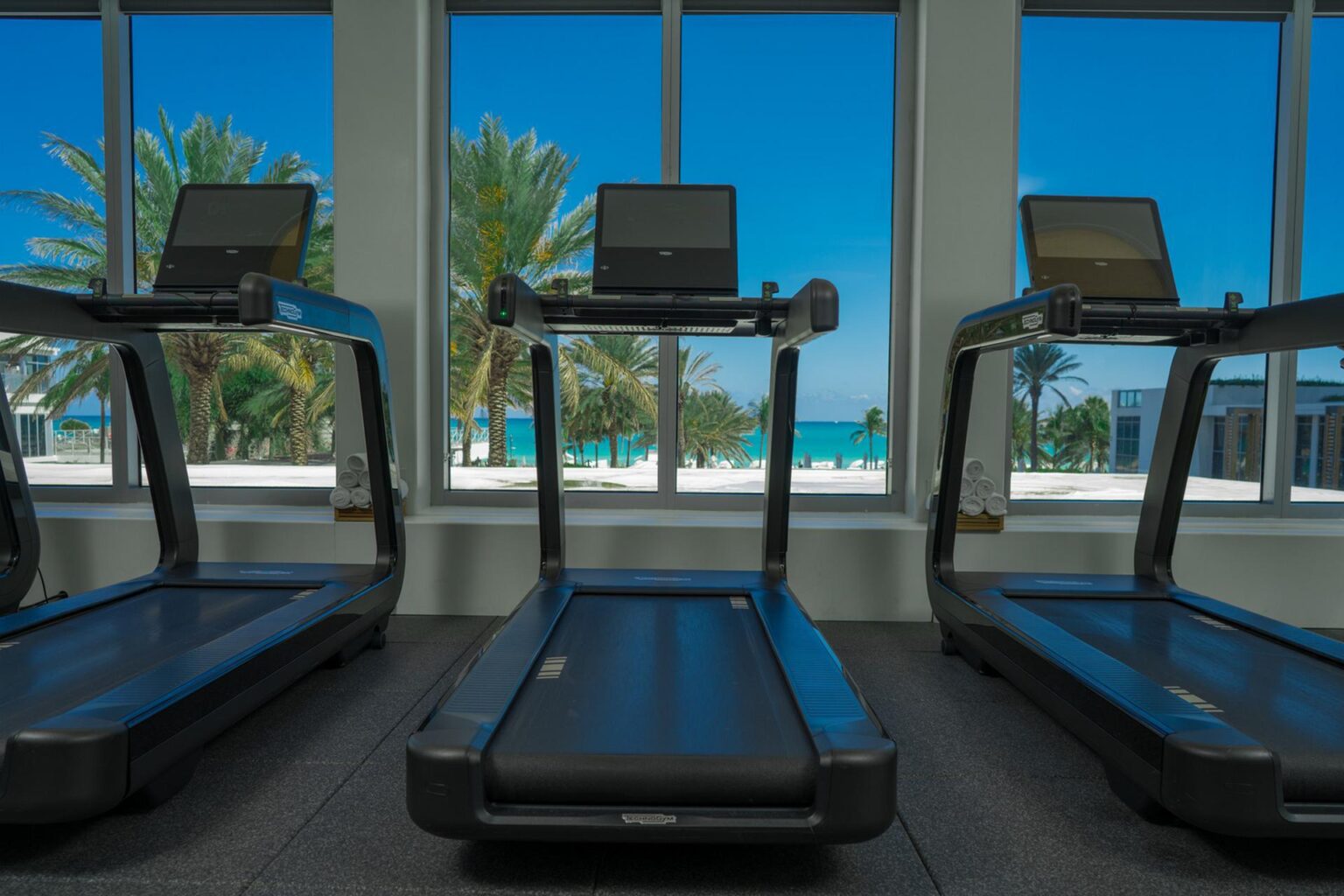 Nobu Hotel Miami Beach siłownia 1