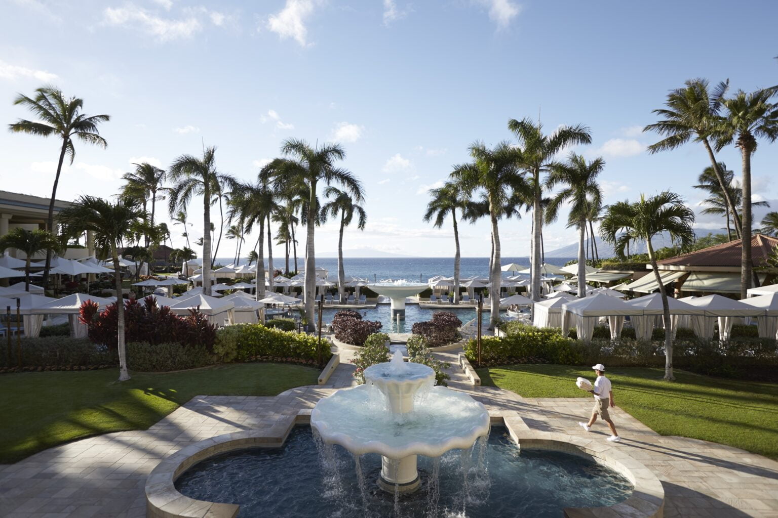 basen z widokiem na ocean Four Seasons Resort Maui at Wailea