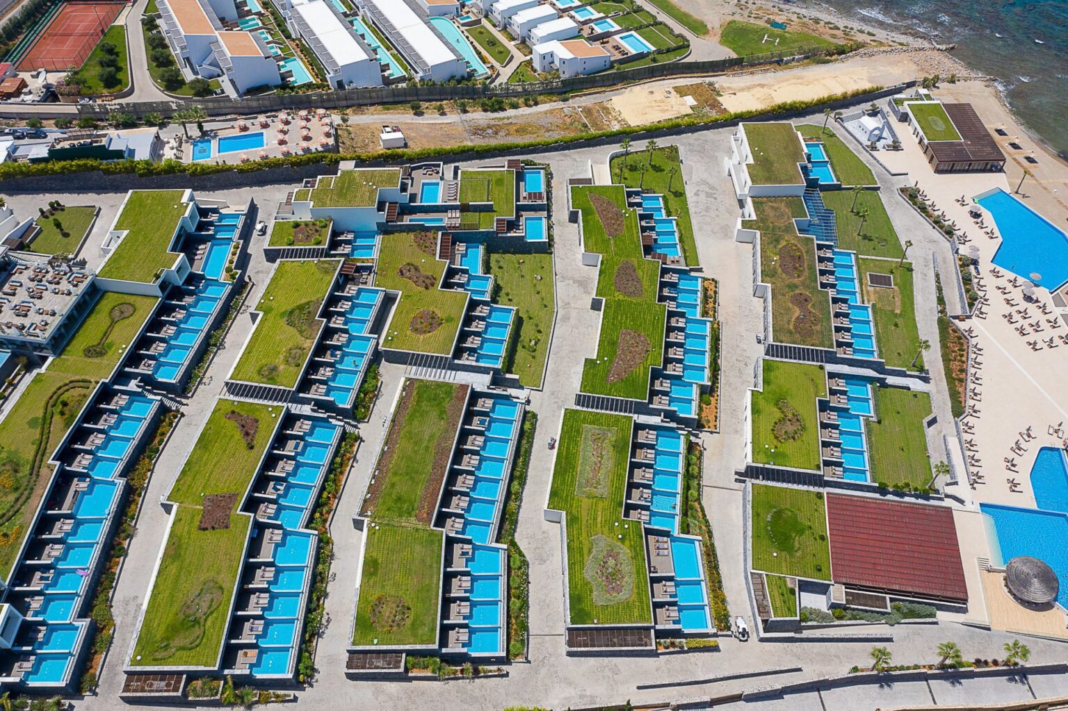 Nana Princess z lotu ptaka