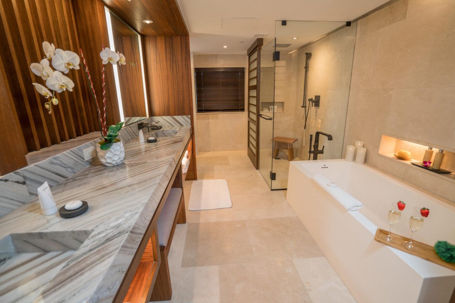 Nobu Hotel Miami Beach łazienka w penthouse