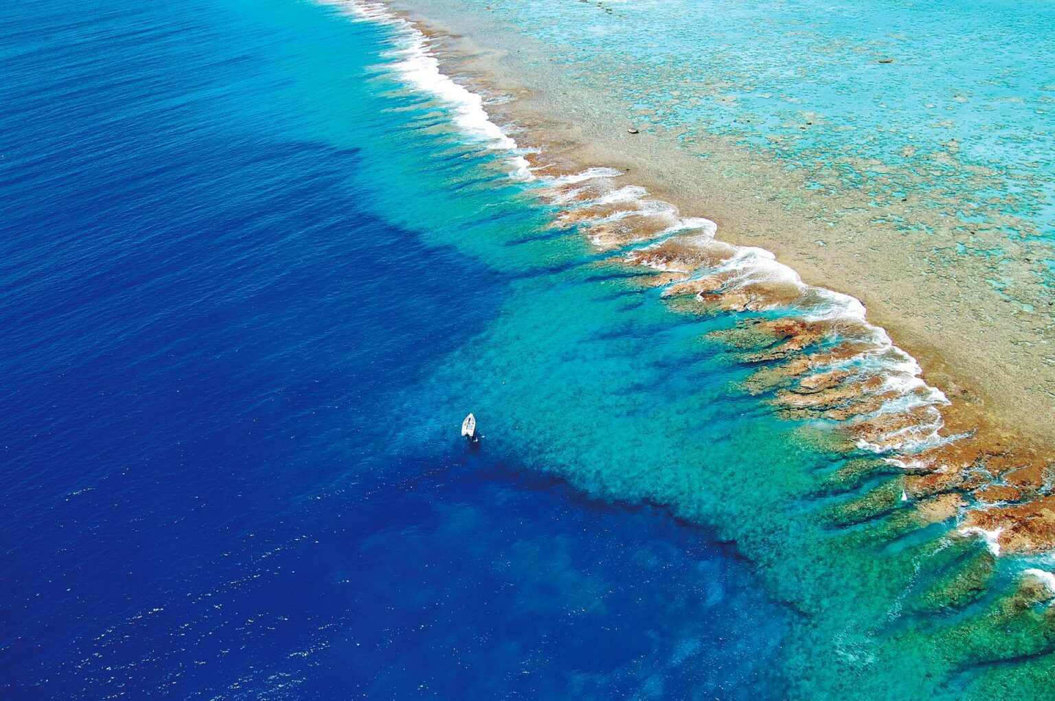 widok na rafę ocean australia