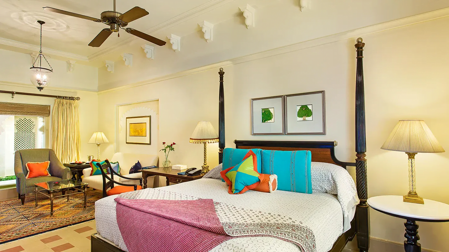 zdjęcie sypialni hotelowej