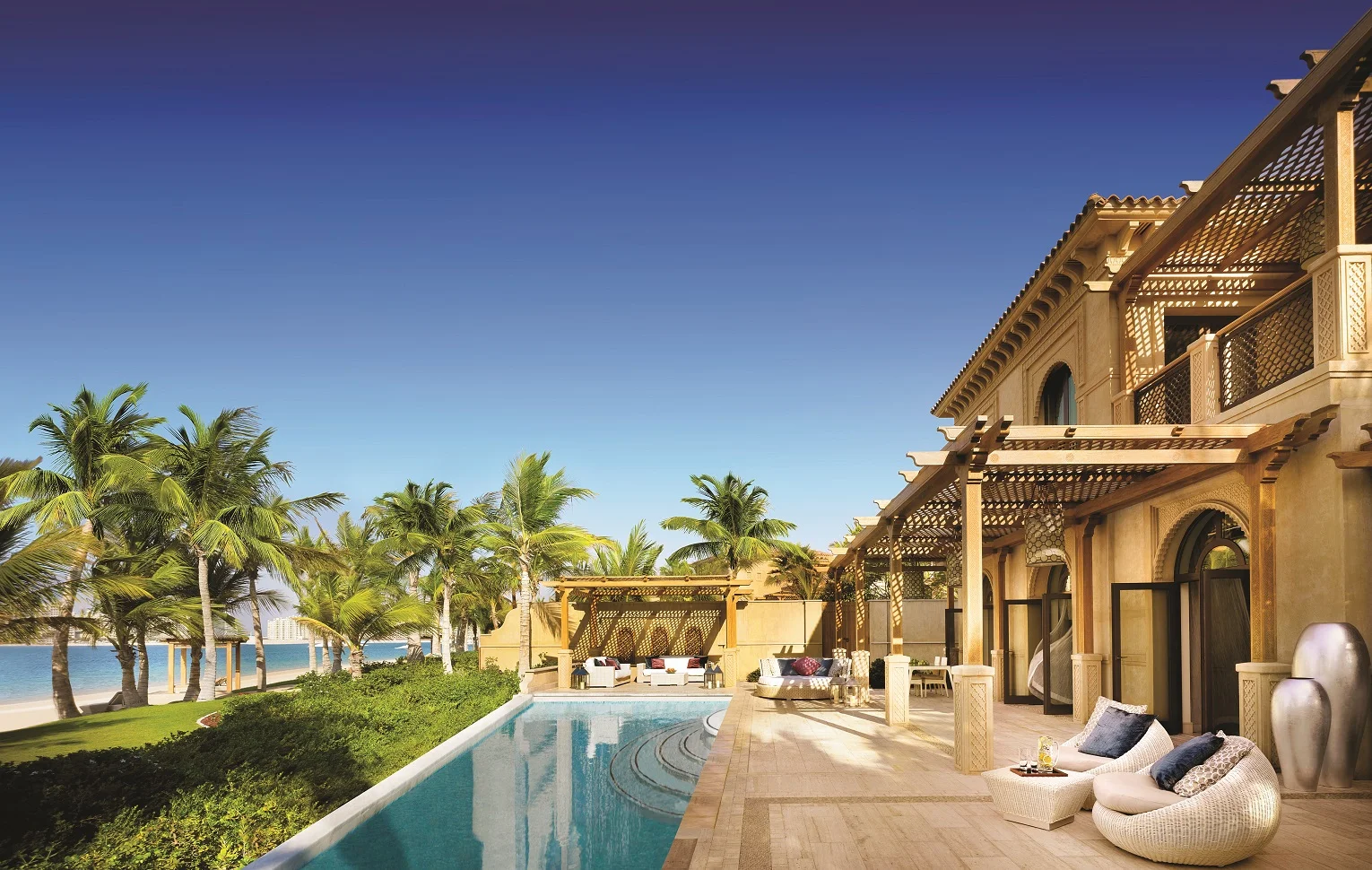 Villa Beachfront, One&Only The Palm basen zewnętrzny hotelu