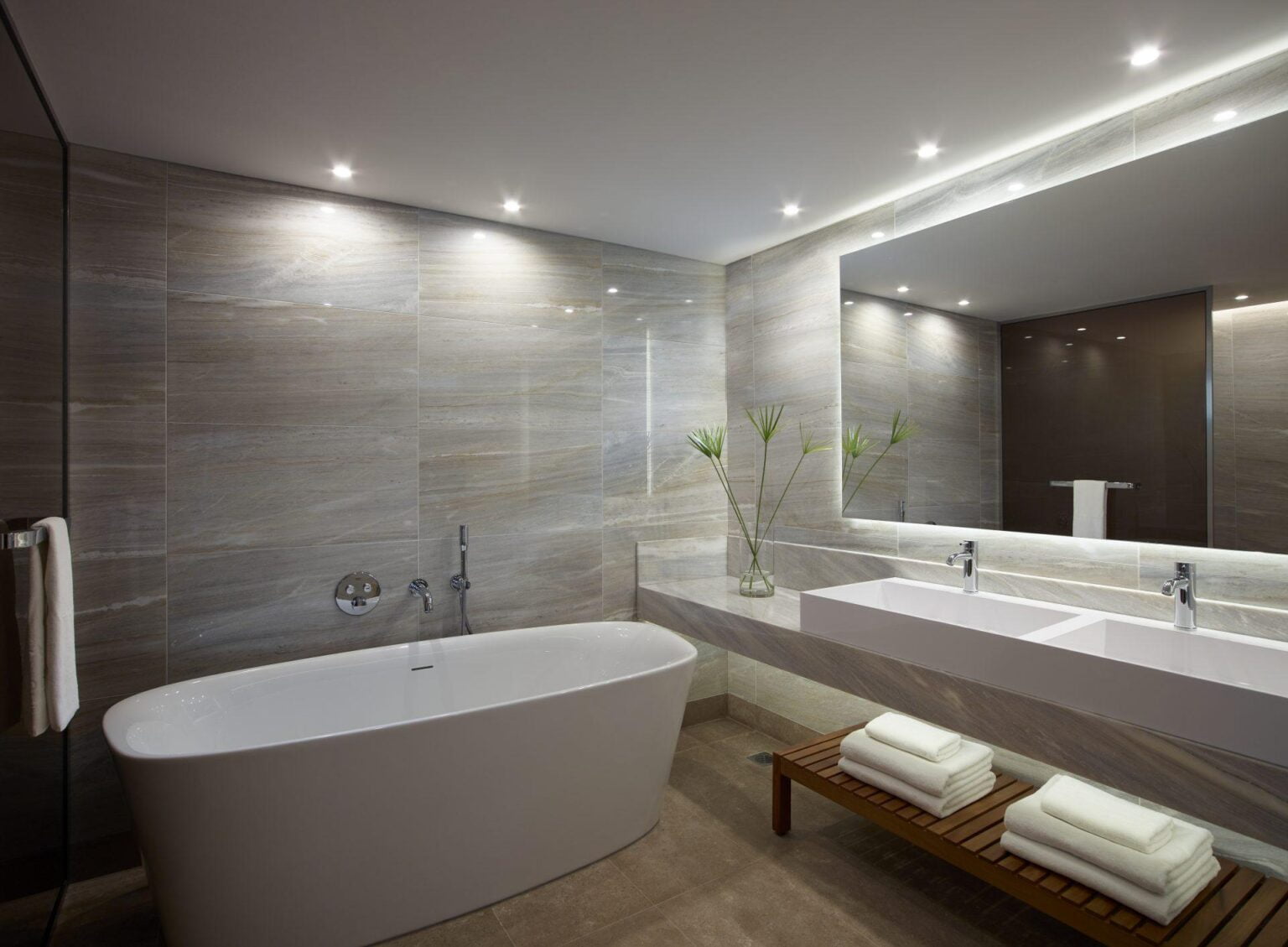 Elounda Peninsula Luxury Resort łazienka z wanną