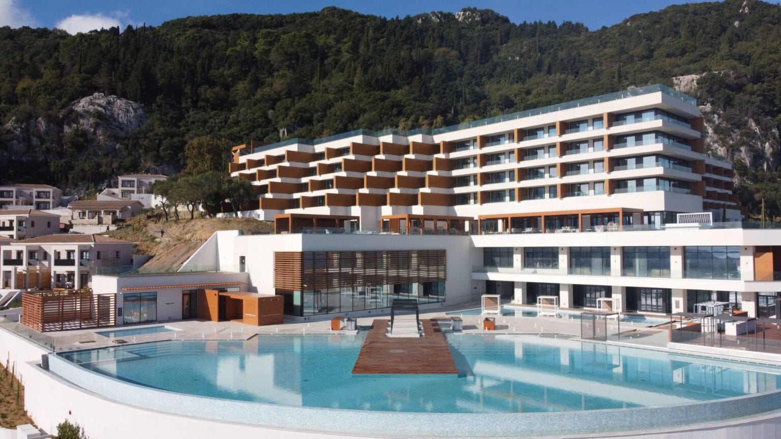 widok hotelu Angsana basen