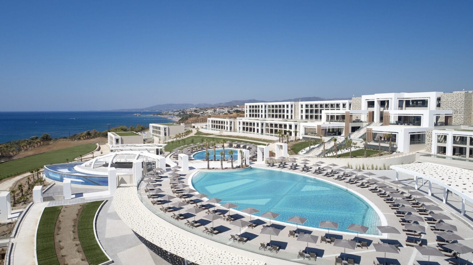 luksusowy hotel na Rodos tylko dla dorosłych Mayia Exclusive Resort & Spa w Kiotari basen