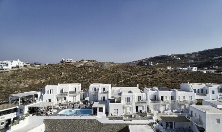 Mykonos Princess Hotel,Podróż poślubna do Mykonos,Hotel blisko plaży Agios Stefanos,nurkowanie na wyspie Mykonos