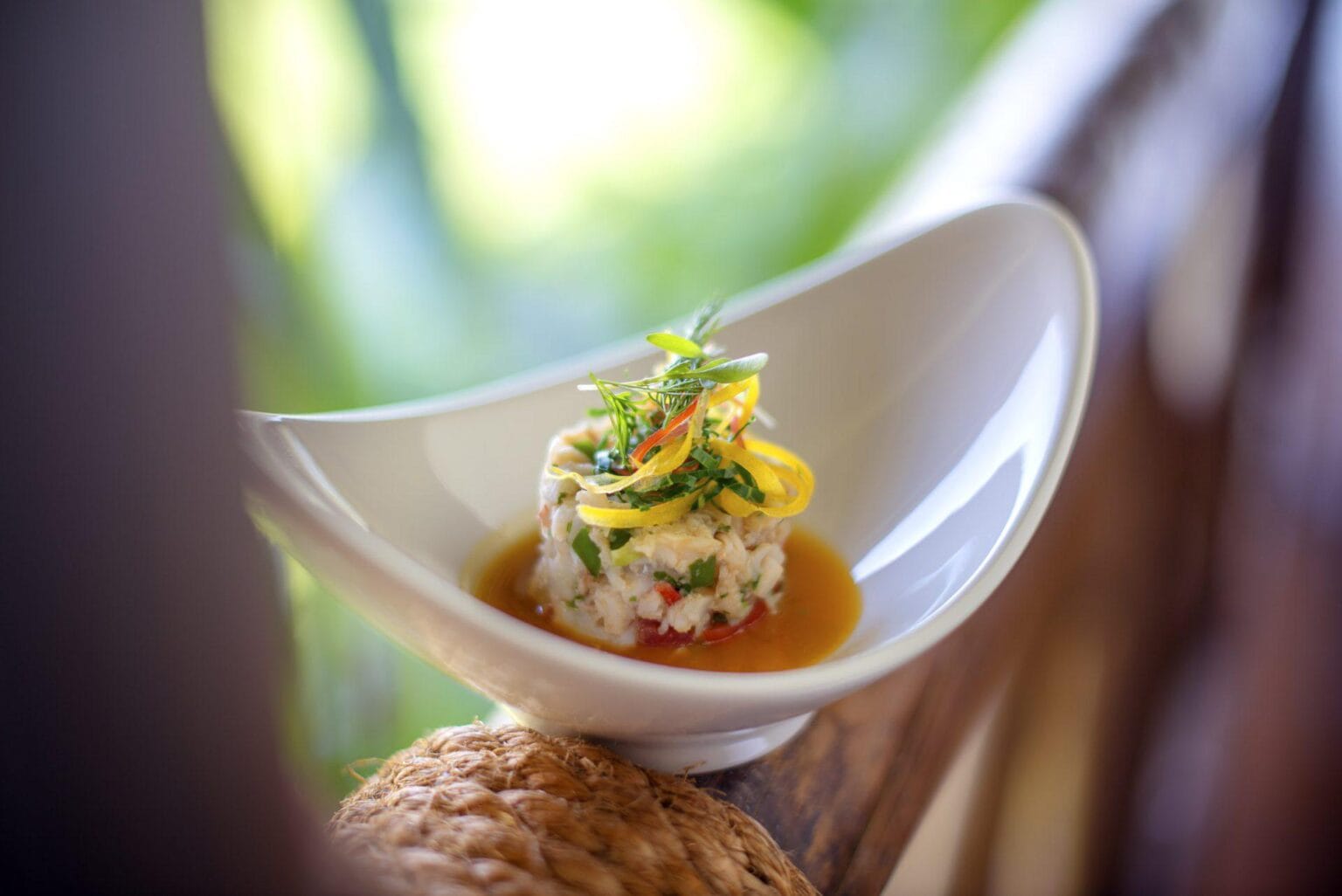 Neptune Ngorongoro Luxury Lodge serwowane dania