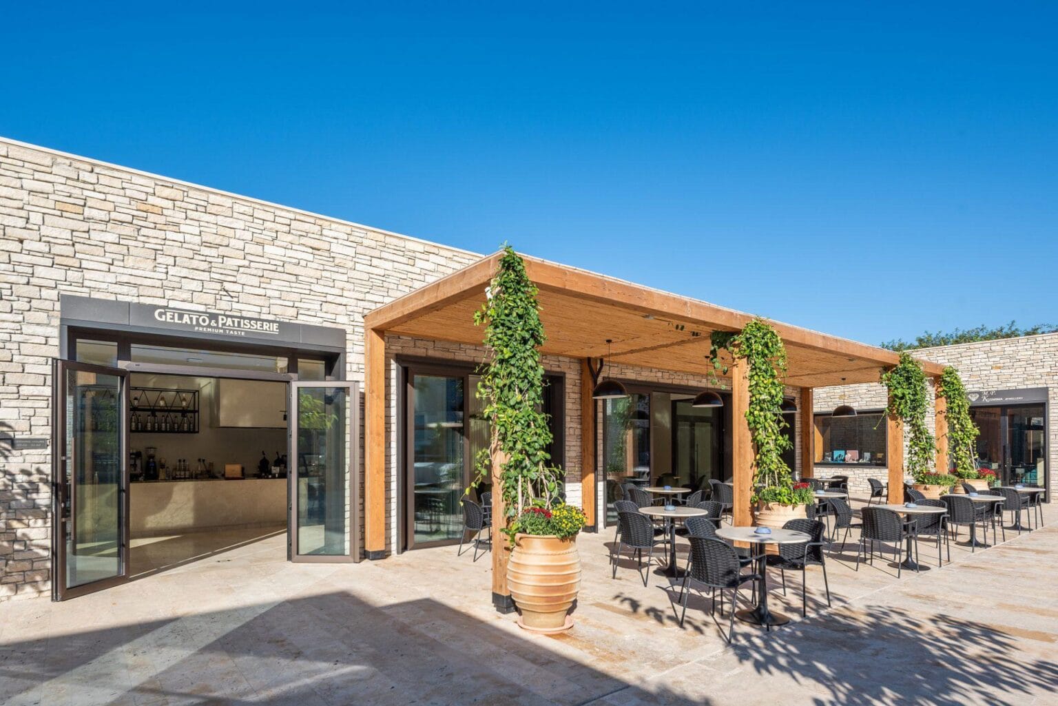 restauracja przy hotelu Cap St Georges