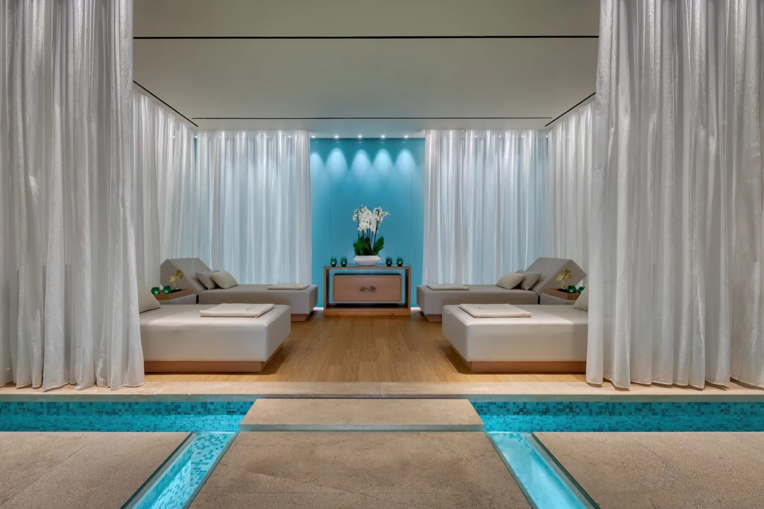 interior of Ginkgo Spa