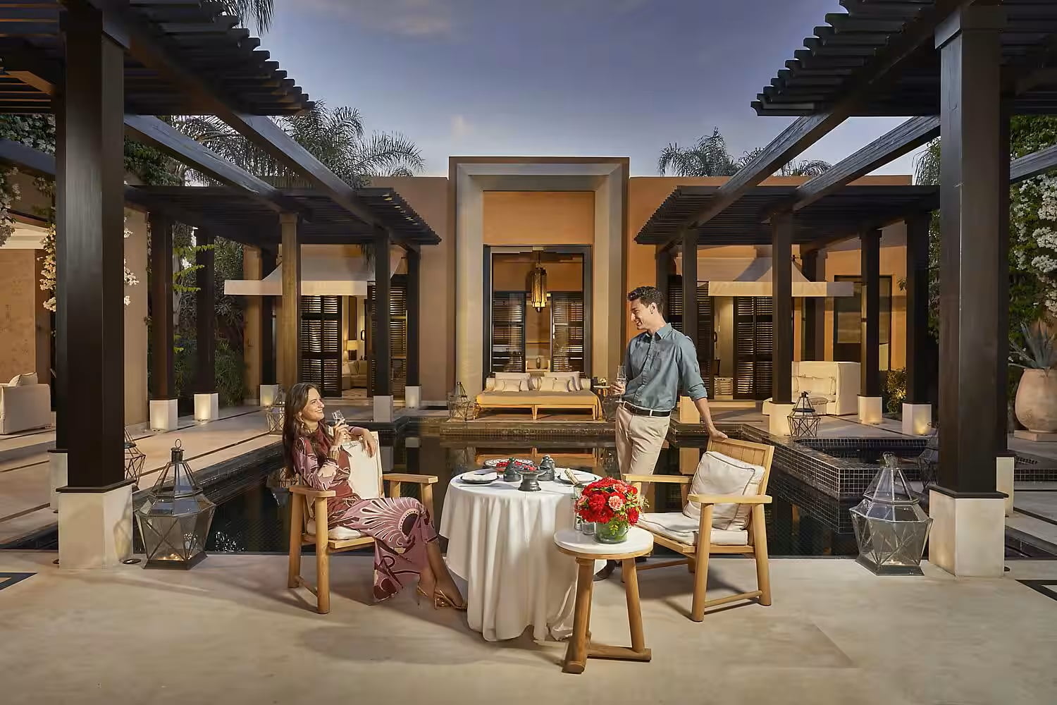 Mandarin Oriental Marrakech, ekskluzywne hotele w Marrakeszu z CARTER 14