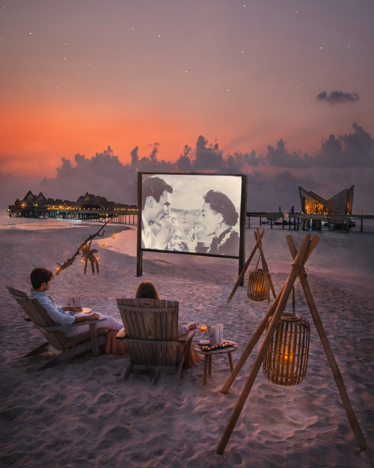 відкритий кінотеатр