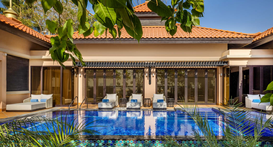 Anantara The Palm Dubai Resort, luksusowe wille w Dubaju, wille w Dubaju na wakacje, ekskluzywne wakacje w Dubaju w prywatnej willi