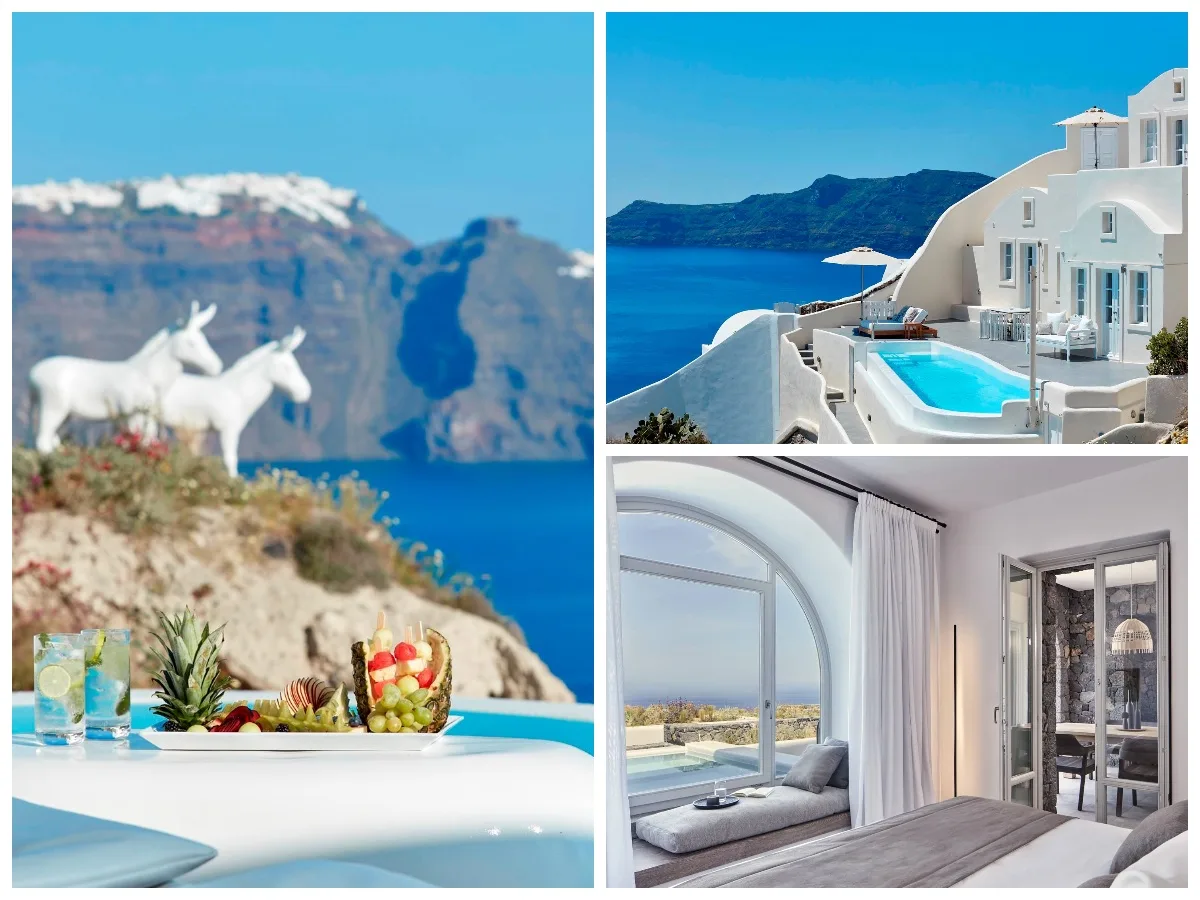 Canaves Oia Epitome роскошный отель на Санторини